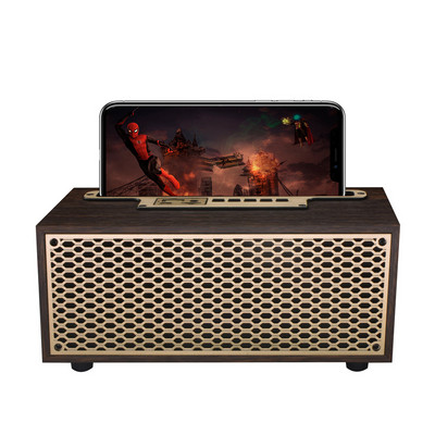 Vintage Wood Grain Bluetooth kõlar TWS juhtmeta kodune bassikõlar välistingimustes kaasaskantav raadio kingitus stereo mobiiltelefoni aluskõlar