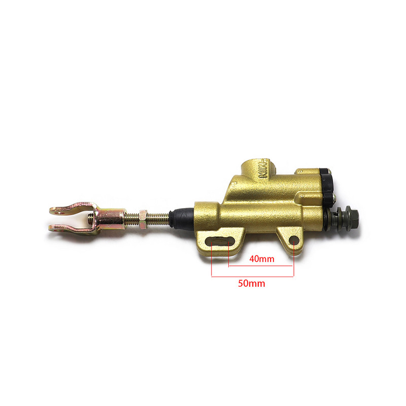 Pompă cilindru principal de frână hidraulică spate pentru motociclete pentru 50cc 70cc 110cc 125cc 150cc 250cc M10 ATV Pit Pro Dirt Bike Nou