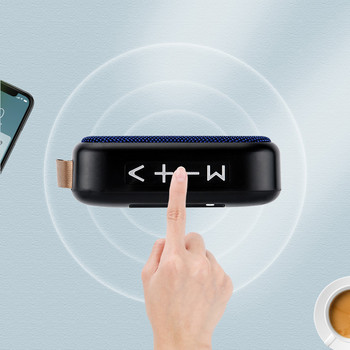 Плат Bluetooth високоговорител Външен преносим безжичен субуфер Карта Tf Bluetooth Мини високоговорител Къмпинг Музика на открито