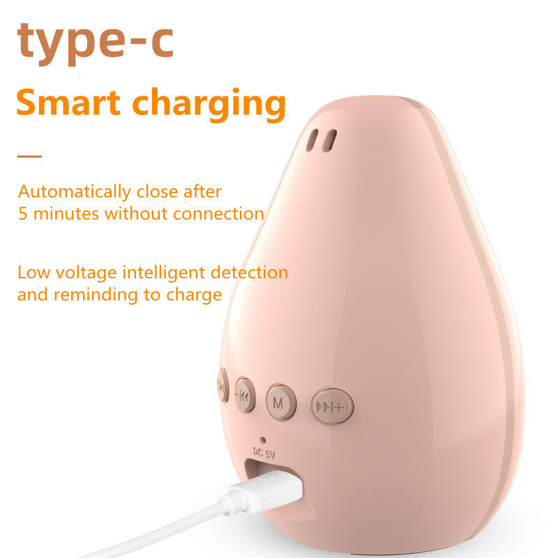 Belaidis „Bluetooth“ garsiakalbis mini lauke, nešiojamas žemų dažnių garsiakalbis, palaiko FM radijo TF kortelės atkūrimą su dirželiu