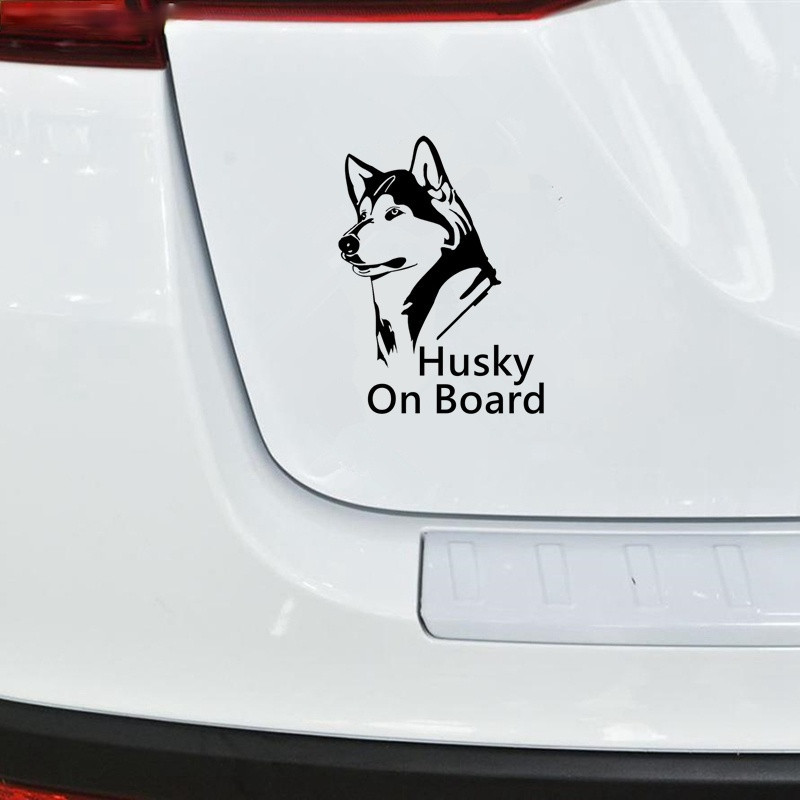 20 x 14,7 cm Šauniausio haskio lipdukas ant automobilio Juokingi automobilių lipdukai Automobilių lipdukai