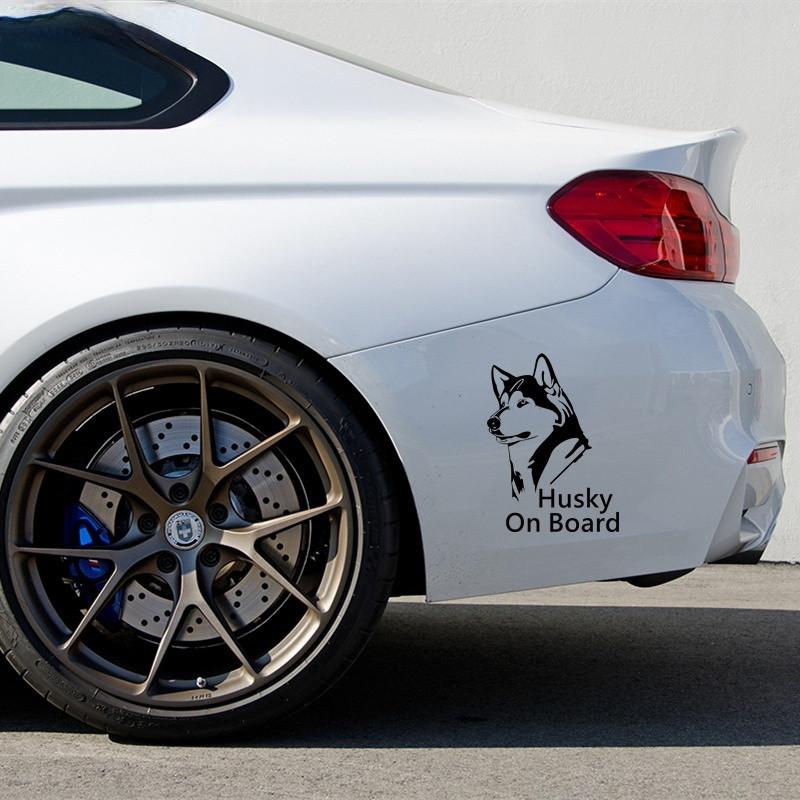 20 x 14,7 cm Šauniausio haskio lipdukas ant automobilio Juokingi automobilių lipdukai Automobilių lipdukai