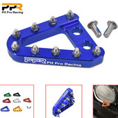 Motocikla CNC aizmugurējā bremžu pedāļa pakāpiena plāksnes uzgalis priekš EXC EXCF XC XCF XCW XCFW SX SXF MX 125 250 350 530 SMC 690 950 990