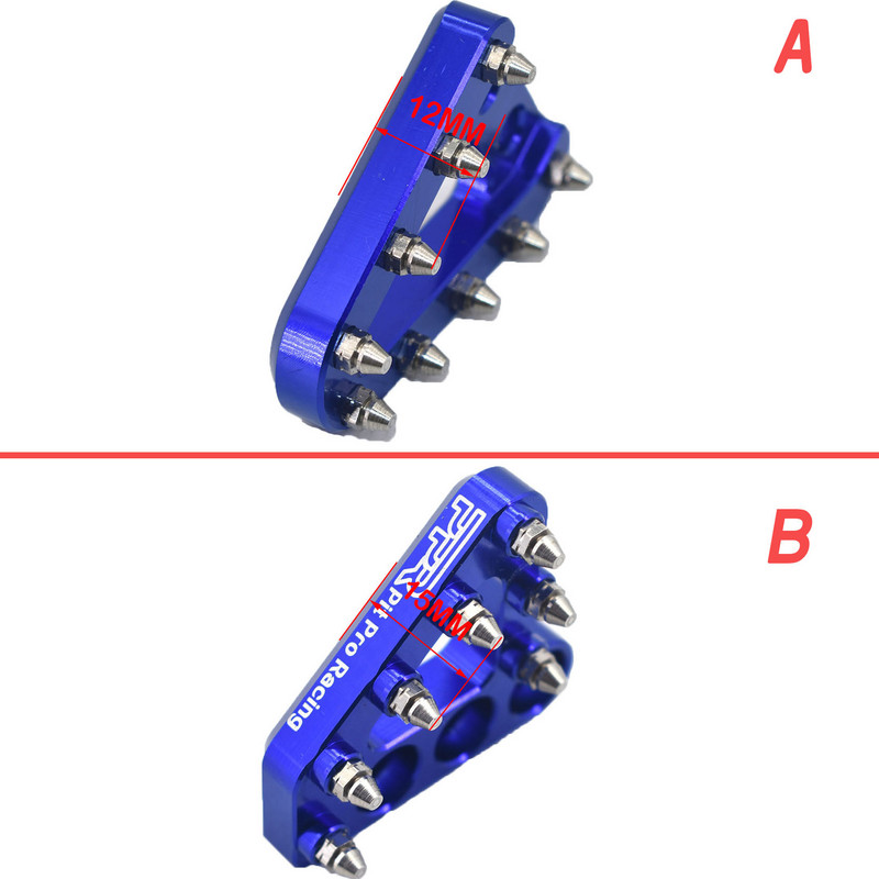 Motociklo CNC galinio stabdžio pedalo žingsnio plokštės antgalis, skirtas EXC EXCF XC XCF XCW XCFW SX SXF MX 125 250 350 530 SMC 690 950 990