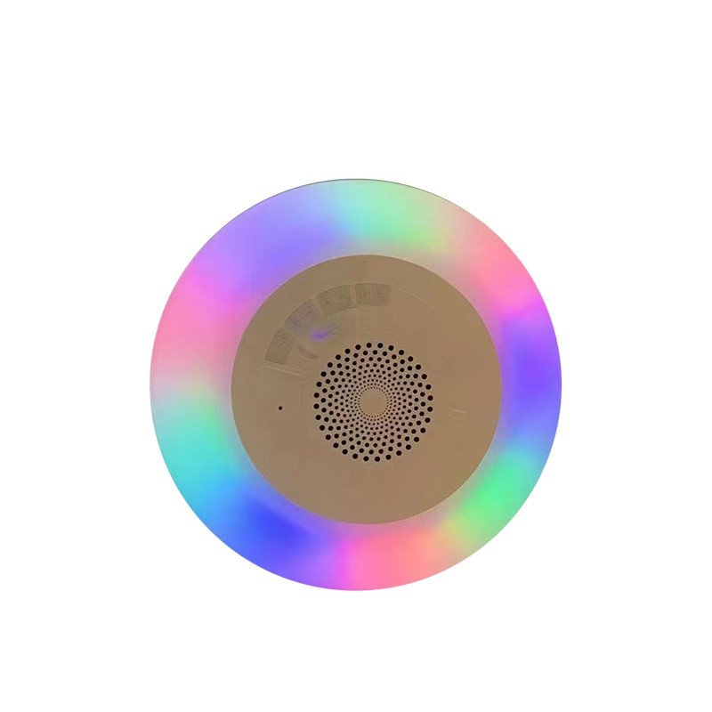 Veekindel dušikõlar Bluetooth Vannitoa FM-raadio RGB 5W TWS Bluetoothi kõlarite karp koos mikrofoniga vee peal