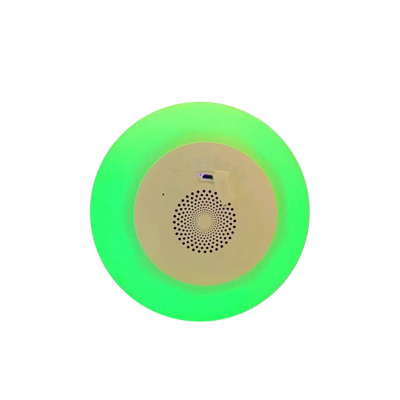 Veekindel dušikõlar Bluetooth Vannitoa FM-raadio RGB 5W TWS Bluetoothi kõlarite karp koos mikrofoniga vee peal