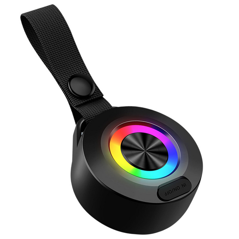 Pakabinamas maišelio garsiakalbis Mini Bluetooth suderinamas 5,0 400 mAh stereo garso garsiakalbis HD garsas, atsparus vandeniui, garsus, skirtas baseino paplūdimiui