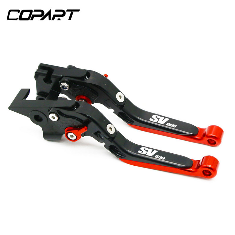 Skirta SUZUKI SV650 SV650S SV 650 1999-2009 Motociklų priedai Reguliuojamos sulankstomos ištraukiamos stabdžių sankabos svirtys