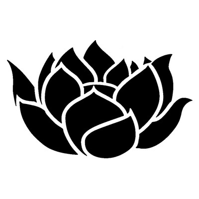 16,5 cm * 10,6 cm rajzfilm virág dekor matrica divatos vinil autómatrica fekete/ezüst Daewoo matrica