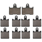 Motociklo priekinės ir galinės stabdžių kaladėlės Kawasaki Concours 14 ZG 1400 GTR 1400 2008-2014 ZZR 1400 ZX 14 Ninja ZX 1400 2006-2014 m.