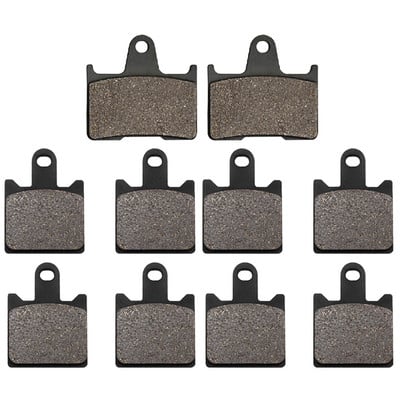 Motociklo priekinės ir galinės stabdžių kaladėlės Kawasaki Concours 14 ZG 1400 GTR 1400 2008-2014 ZZR 1400 ZX 14 Ninja ZX 1400 2006-2014 m.