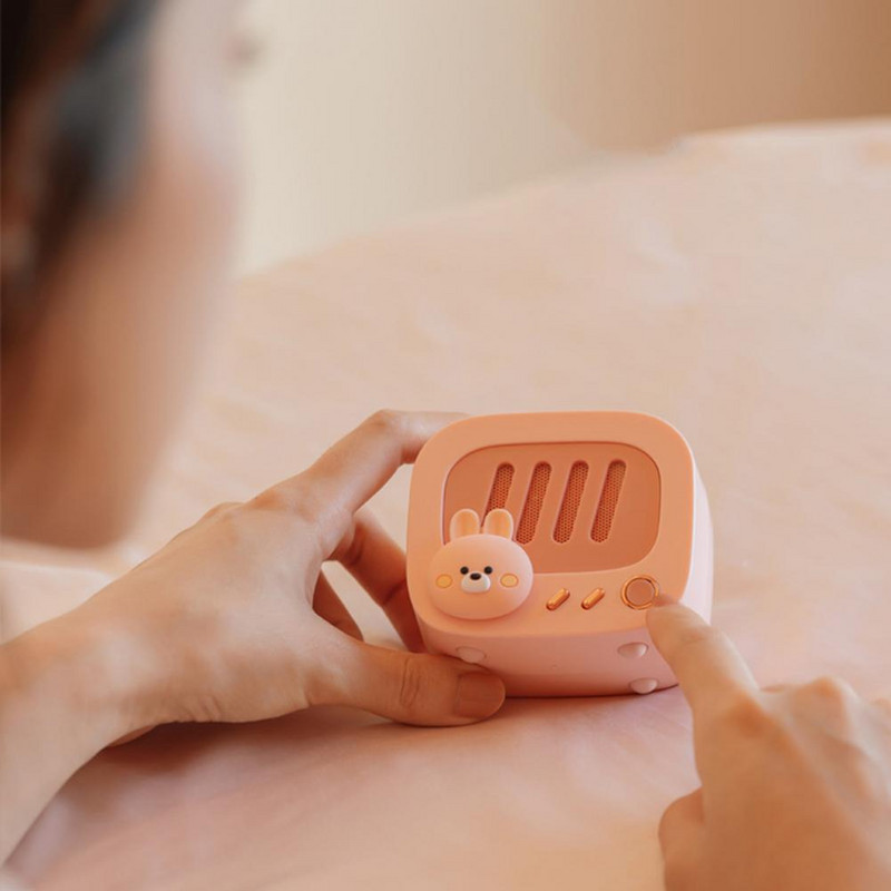 Su „Bluetooth“ suderinamas retro garsiakalbis Klasikinis retro muzikos grotuvas Garsas Stereo Nešiojamas dekoravimas Mini garsiakalbiai Kelioniniai muzikos leidimas