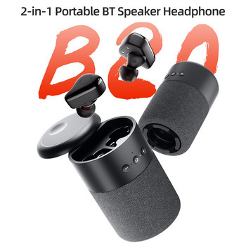 2-σε-1 Φορητά ακουστικά BT Speaker BT5.1 Chip Slide Cover Design Sensitive touch Operation Long Endurance Time Sport headphone