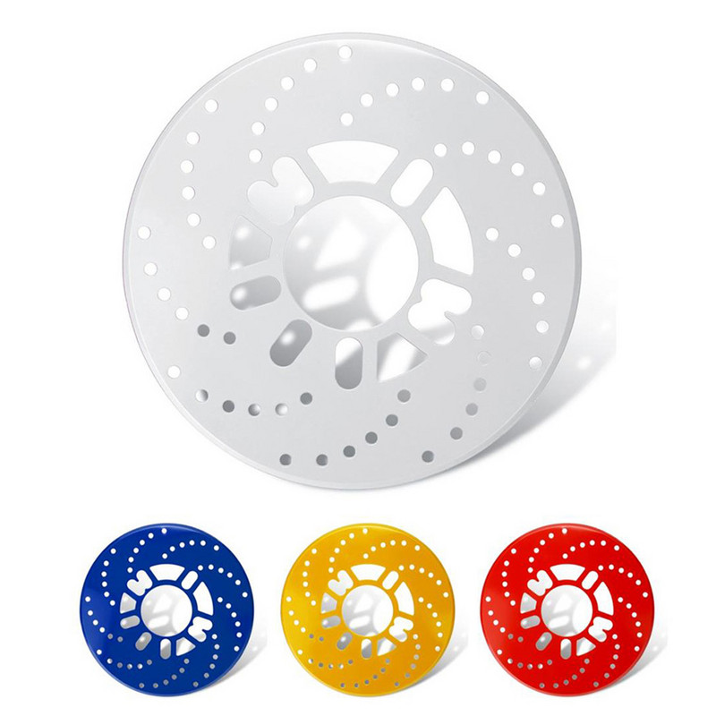 2db tárcsafék-rotor fedél 14"-os dobfékhez Dekoratív alumínium fékburkolat Porálló az autó hátsó kerekes szerszámaihoz univerzális