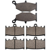 Yerbay mootorratta esi- ja tagapiduriklotsid Suzuki GSR 400 GSR400 2006 GSR 600 K6 K7 K8 GSR600 2006 2007 2008 2009 2010