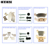 OTOM motocikl Prednja stražnja kočiona čeljust Komplet za popravak Vodič Pin Opruga Izolacijske pločice za Nissin HONDA CR125R CR250R CRF250X/450R