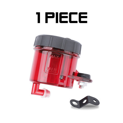 Universalus stabdžių rezervuaras priekinis skysčių butelis Motociklo pagrindinė sankabos alyvos taurė cilindro laikiklis Motocicleta priedai Juoda raudona