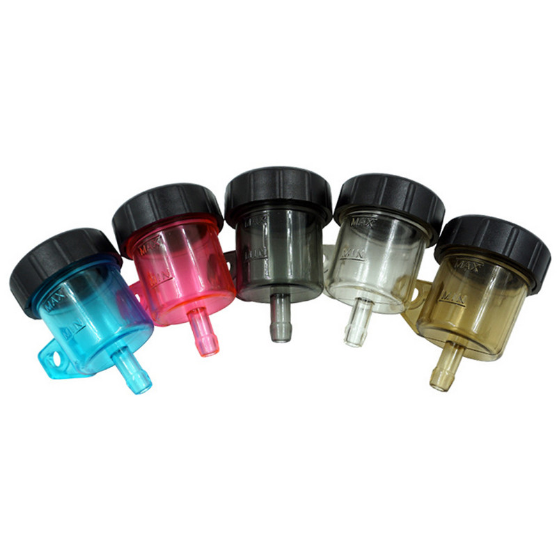 Universalus motociklo priekinių stabdžių sankabos skysčių buteliuko pagrindinio cilindro alyvos rezervuaro bako puodelis, skirtas Honda Suzuki Kawasaki Yamaha