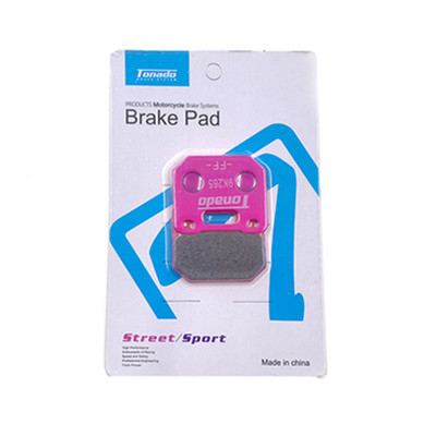 Rožinės motociklų diskų stabdžių trinkelės, skirtos 82 mm radialiniam montavimui RPM Adelin Frando HF6 F101 stabdžių apkabos trinkelės