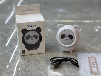 Mini Cute Cartoon Panda Ασύρματο ηχείο Bluetooth Φορητό εξωτερικό φορητό στερεοφωνικό αδιάβροχο ηχείο Bluetooth για iPhone/Android