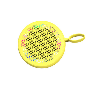 W2 mini belaidis Bluetooth garsiakalbis IPX4 vandeniui atsparus nešiojamasis lauko garsiakalbis Garso garsas su LED spalvinga šviesa laisvų rankų įranga