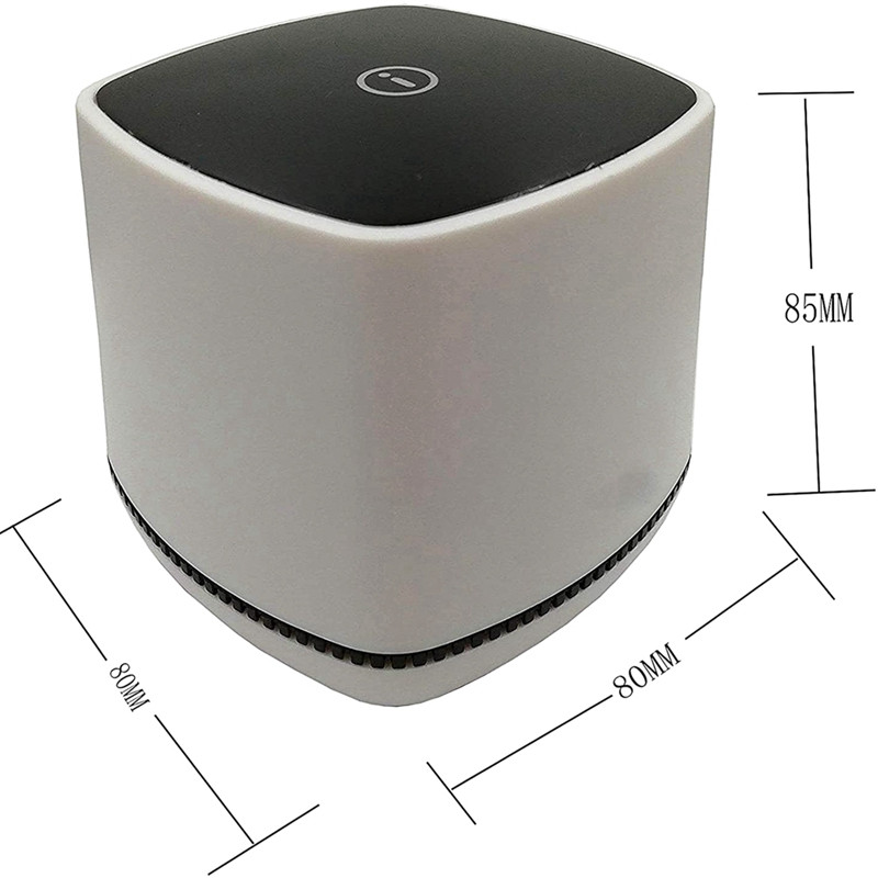 Mini difuzor de birou alimentat prin USB și intrare audio de 3,5 mm audio computer cu fir pentru computer/telefon inteligent și computer tabletă