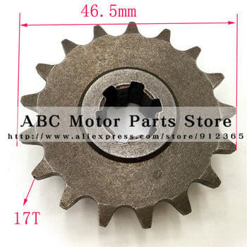 Μπροστινό κιβώτιο ταχυτήτων Sprocket T8F 11 14 17 20T 20 Tooth Pinion Για 47cc 49cc Minimoto Mini Dirt Pit Bike Moped Scooter