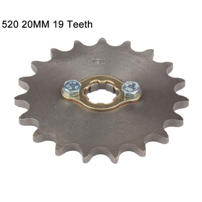 520# grandinė 20mm 10T 11T 12T 13T 14T 15T 16T 17T 18T 19T 20T 21T 22T 23T priekinė variklio žvaigždutė, skirta keturračių motociklų keturračiams