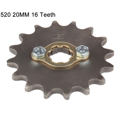 520# grandinė 20mm 10T 11T 12T 13T 14T 15T 16T 17T 18T 19T 20T 21T 22T 23T priekinė variklio žvaigždutė, skirta keturračių motociklų keturračiams