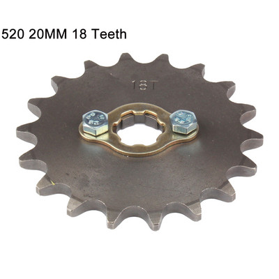 520# grandinė 20mm 10T 11T 12T 13T 14T 15T 16T 17T 18T 19T 20T 21T 22T 23T priekinė variklio žvaigždutė, skirta keturračių motociklų keturračiams