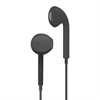 Ενσύρματα ακουστικά με μικρόφωνο Ακουστικά 3,5 χιλιοστών Ακουστικά με σύνδεση στο αυτί Ακουστικά μουσικής Εργονομικά ακουστικά για smartphone