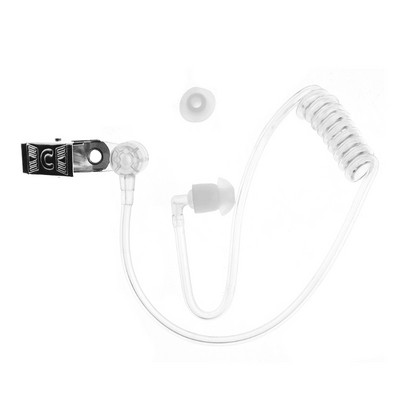2 Pin PTT MIC Headset Covert Acoustic Tube in-ear ακουστικό για αξεσουάρ ραδιοφώνου Kenwood TYT Baofeng UV-5R BF-888S CB