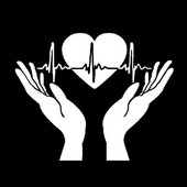 1 vnt. 15,3*12,3 CM Šauniausias širdies plakimas rankose Atkišę delnus Kardiogramos automobilio lipdukas Dekoratyvinis vinilas skirtas Infiniti lipdukas