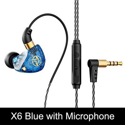 X6 3,5 mm juhtmega kõrvaklapid Bass HiFi kõrvaklapid Stereo Tüdrukutele Kingitus Muusika Kõrvaklapid Muusikpeakomplekt Mängija kõrvaklapid Xiaomi Huawei jaoks