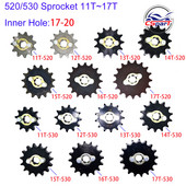 11T 12T 13T 14T 15T 16T 17T 520 530 esimootori ketiratas Honda mootorratta ATV Dirt Pit bike Buggy 150CC 200CC 250CC 300CC jaoks