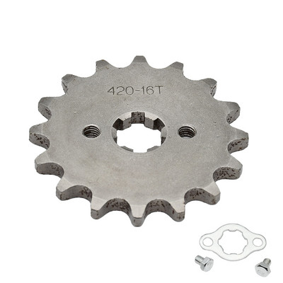 420H grandinė 420 17mm 10-19 dantų priekiniai variklio žvaigždutės, skirtos Taotao Kayo BSE Xmotos Apollo SSR Monkey Dax 110 125cc Dirt Pit Bike
