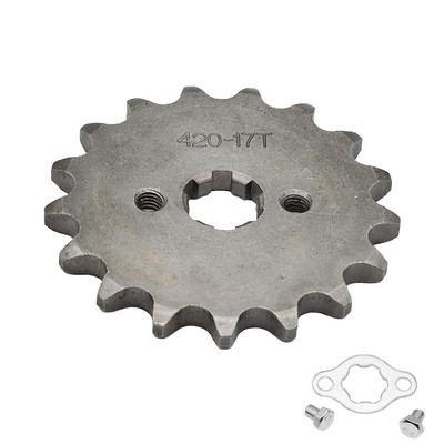 420H grandinė 420 17mm 10-19 dantų priekiniai variklio žvaigždutės, skirtos Taotao Kayo BSE Xmotos Apollo SSR Monkey Dax 110 125cc Dirt Pit Bike