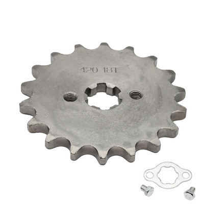 420H grandinė 420 17mm 10-19 dantų priekiniai variklio žvaigždutės, skirtos Taotao Kayo BSE Xmotos Apollo SSR Monkey Dax 110 125cc Dirt Pit Bike