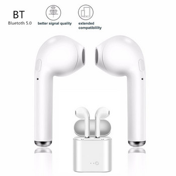 i7s tws Ασύρματα ακουστικά Bluetooth 5.0 Ακουστικά αθλητικά Ακουστικά ακουστικά με κουτί φόρτισης μικροφώνου Ακουστικά για όλα τα smartphone