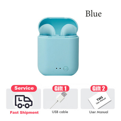 Mini Pods i7 Mini TWS za iPhone Xiaomi Huawei Bluetooth slušalice Glazbene slušalice Sport HiFi Bas slušalice Bežične slušalice