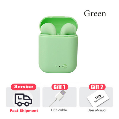 Mini Pods i7 Mini TWS za iPhone Xiaomi Huawei Bluetooth slušalice Glazbene slušalice Sport HiFi Bas slušalice Bežične slušalice