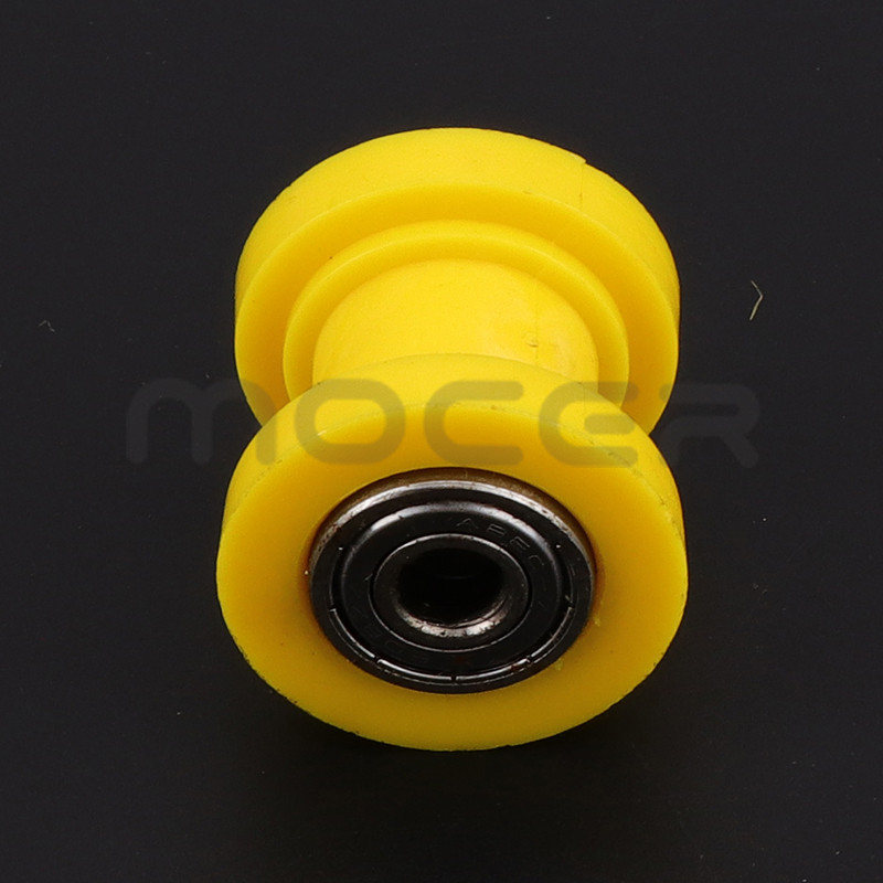 8/10 mm varančiosios grandinės ritininis skriemulys rato slankiklio įtempiklio rato kreiptuvas, skirtas enduro motociklų motokroso PIT purvo dviračiui ATV CRF CR XR