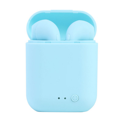 Mini-2 Tws Earphone Blue 5.0 ausinės belaidės ausinės su mikrofono įkrovimo dėžute Mini ausinės Sportinės ausinės, skirtos išmaniesiems telefonams i7s