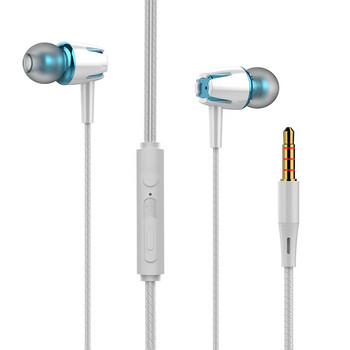 3,5 мм кабелни слушалки Универсални слушалки за поставяне в ушите Субуфер Стерео слушалки с микрофон Шумопотискащи слушалки Спортни слушалки