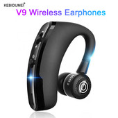 V9 Slušalice Poslovne Bluetooth slušalice Kukica za uho Bežične slušalice CSR HiFi Stereo slušalice za smanjenje buke za iPhone Samsung