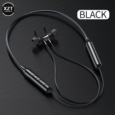 Безжични Bluetooth 5.0 слушалки Магнитна лента за врат Спортни слушалки за бягане Слушалки Водоустойчиви слушалки за намаляване на шума