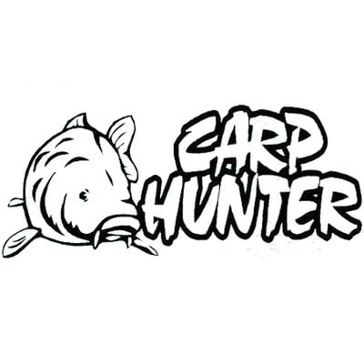 Creative Carp Hunter Pescuit Vinil Autocolant Mașină Motocicletă Bara de protecție Geamul din spate Autocolant Autocolante Decorare pentru caroserie 16CM