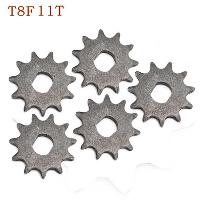 TDPRO 5tk 25H T8F kett 9T 11T eesmine ketiratas, osa 2-takti mootor sobib 43cc 47cc 49cc mini Pocket Pit bike roller ATV