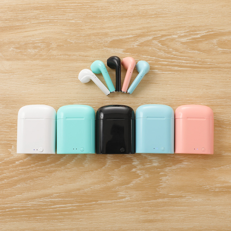 I7 TWS juhtmevabad kõrvaklapid Bluetooth 5.0 kõrvaklapid I7s Tws ministiilis kõrvaklapid Sport vabakäepeakomplekt kõrvasisesed stereokõrvaklapid