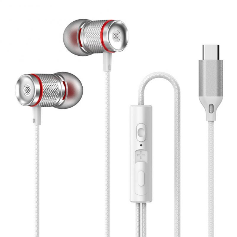 Žaidimų laidinės ausinės Lengvos su mikrofonu Hifi ausinės Muzika Sportinės ausinės Telefono priedai Reguliuojamas garsumas 3,5 mm / usb C